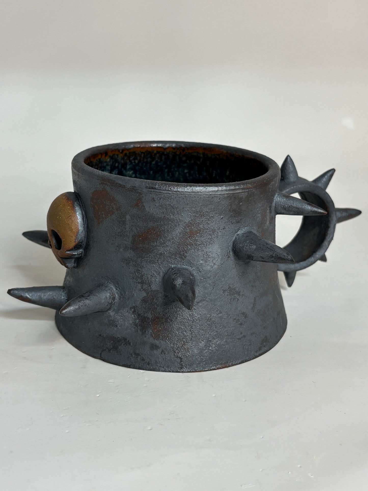 The Spiral Skull Battle Mug